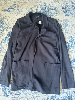 Athleta Black Women's Open-Front Blazer Jacket